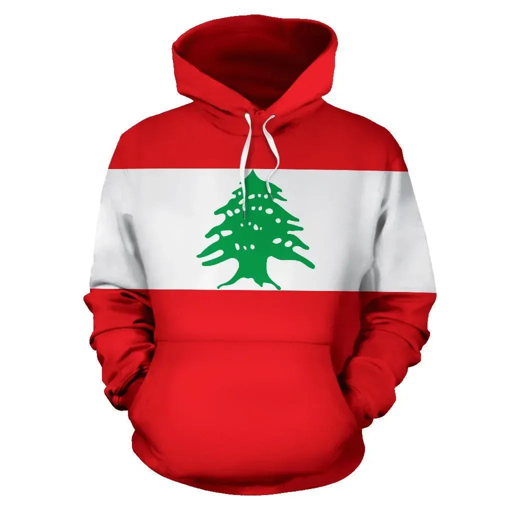 Lebanon Hoodie Original Flag RLT6 - Wonder Print Shop