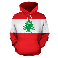 Lebanon Hoodie Original Flag RLT6 - Wonder Print Shop