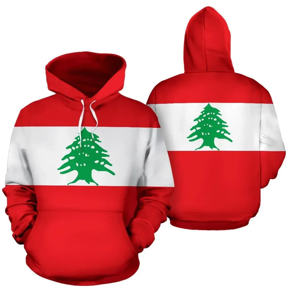 Lebanon Hoodie Original Flag RLT6 - Wonder Print Shop