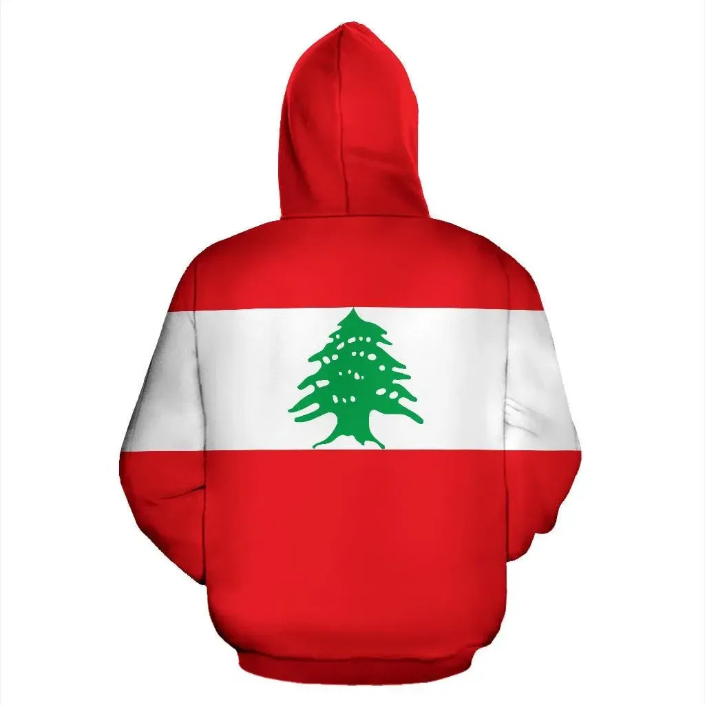 Lebanon Hoodie Original Flag RLT6 - Wonder Print Shop