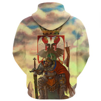 Serbia Hoodie Serbian Warrior RLT7 - Wonder Print Shop
