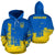 Ukraine All Over Hoodie Smudge Style10 RLT7 - Wonder Print Shop