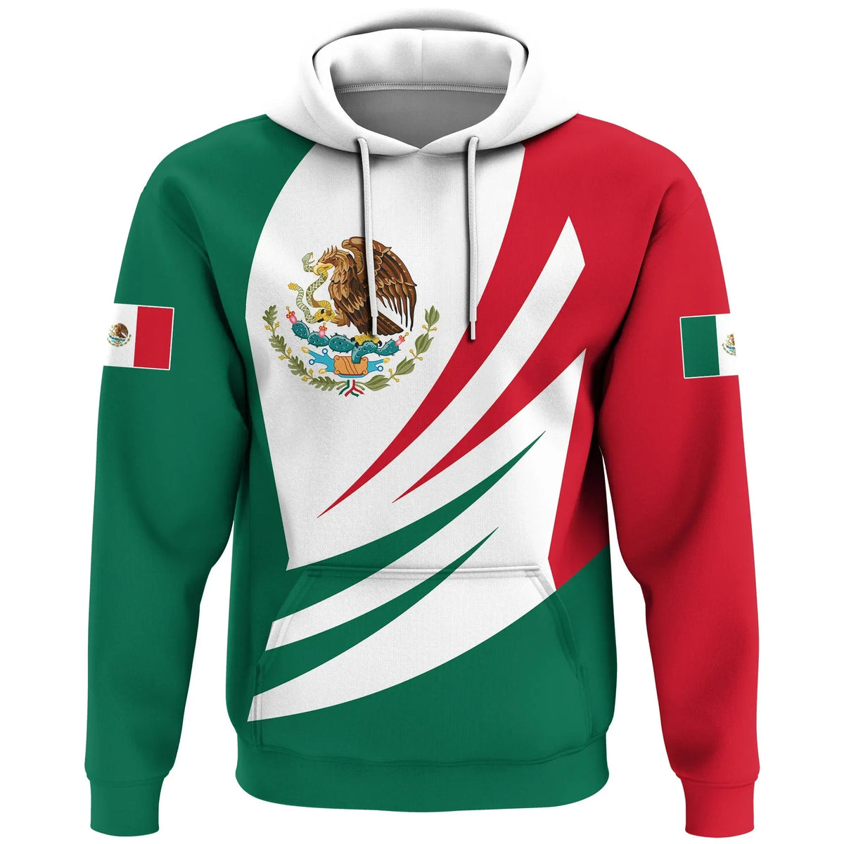 Mexico Hoodie Coat Of Arms Bincjou RLT13 - Wonder Print Shop
