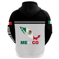 Custom Mexico Hoodie Coat Of Arms RLT13 - Wonder Print Shop