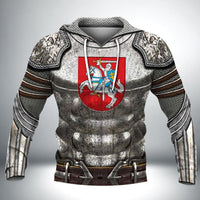 lithuania Hoodie Armor 3D Full Printing RLT6 - Wonder Print Shop