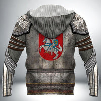lithuania Hoodie Armor 3D Full Printing RLT6 - Wonder Print Shop