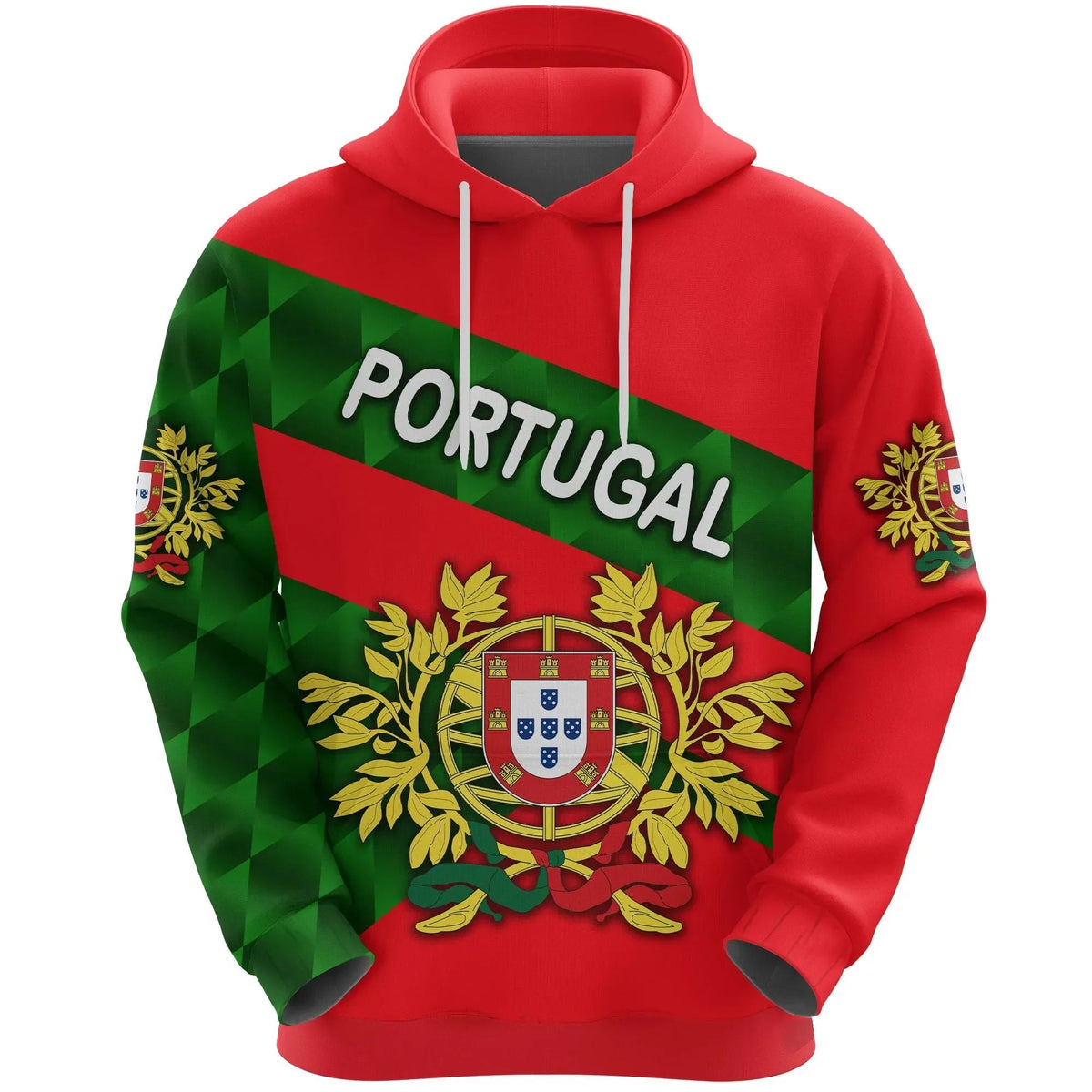 Portugal Hoodie Sporty Style RLT7 - Wonder Print Shop
