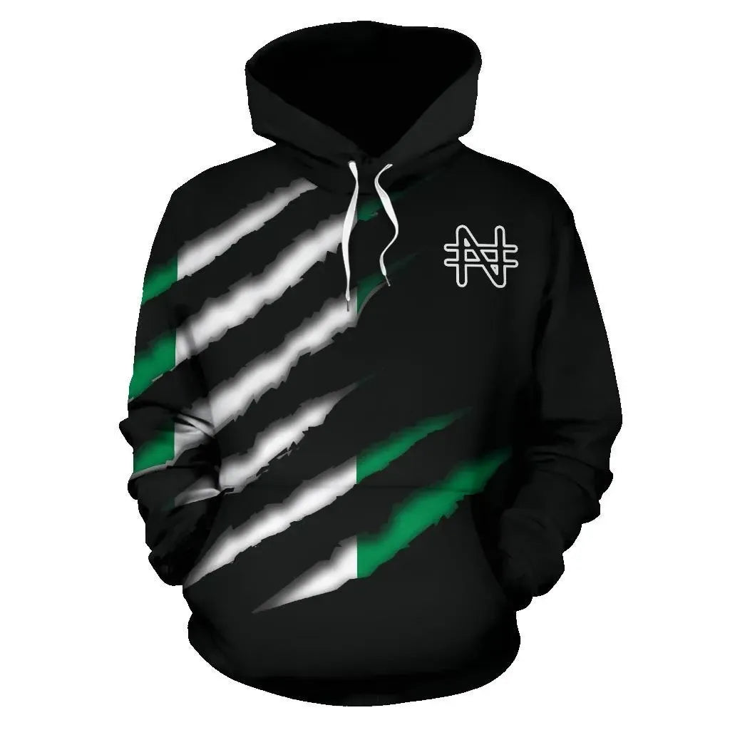 Nigeria All Over Hoodie Inside Me RLT8 - Wonder Print Shop
