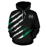 Nigeria All Over Hoodie Inside Me RLT8 - Wonder Print Shop