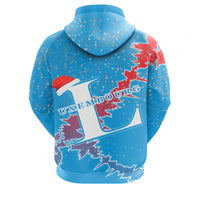 Luxembourg Christmas Hoodie Coat Of Arms X Style8 RLT6 - Wonder Print Shop