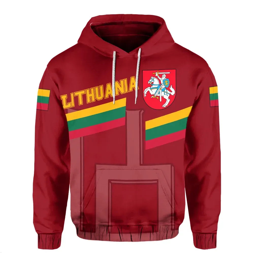 Lithuania Hoodie Aslant Version14 RLT6 - Wonder Print Shop