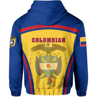 Colombia Hoodie Sport Style RLT7 - Wonder Print Shop