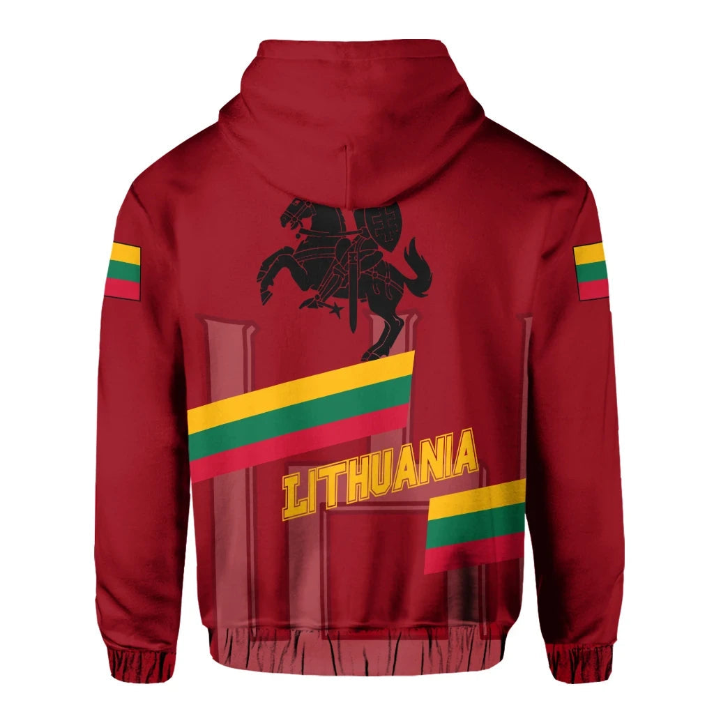 Lithuania Hoodie Aslant Version14 RLT6 - Wonder Print Shop