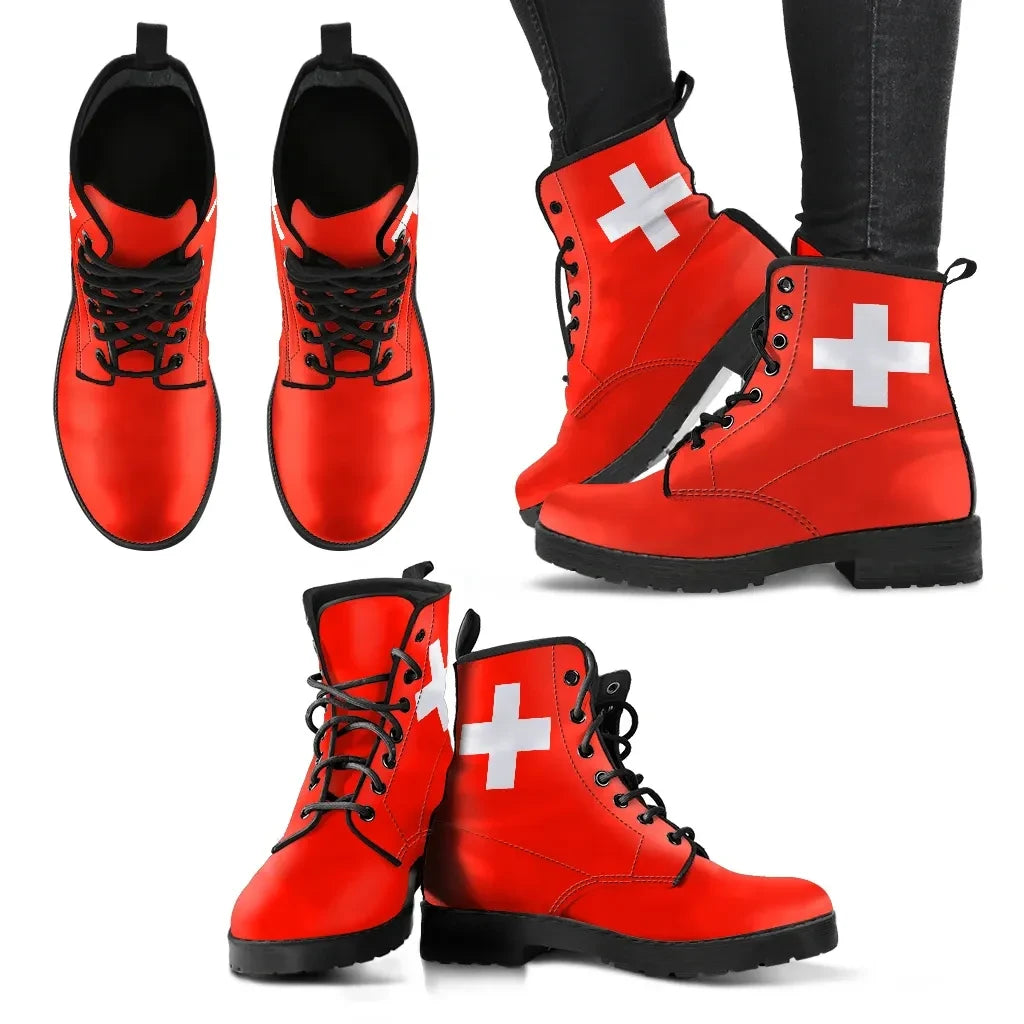 switzerland-flag-leather-boots