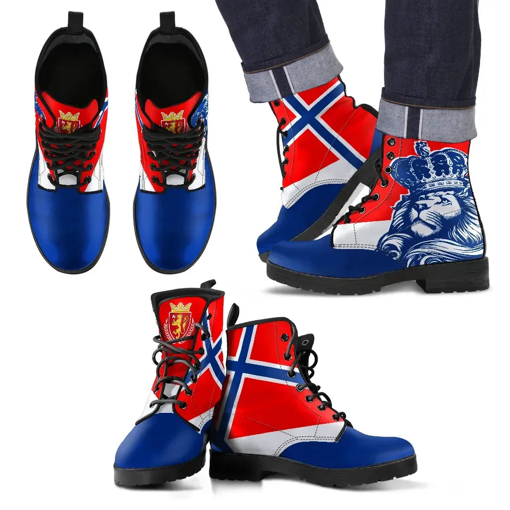 norway-lion-leather-boots