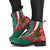 mexico-leather-boots-mexico-coat-of-arms-with-aztec-patterns
