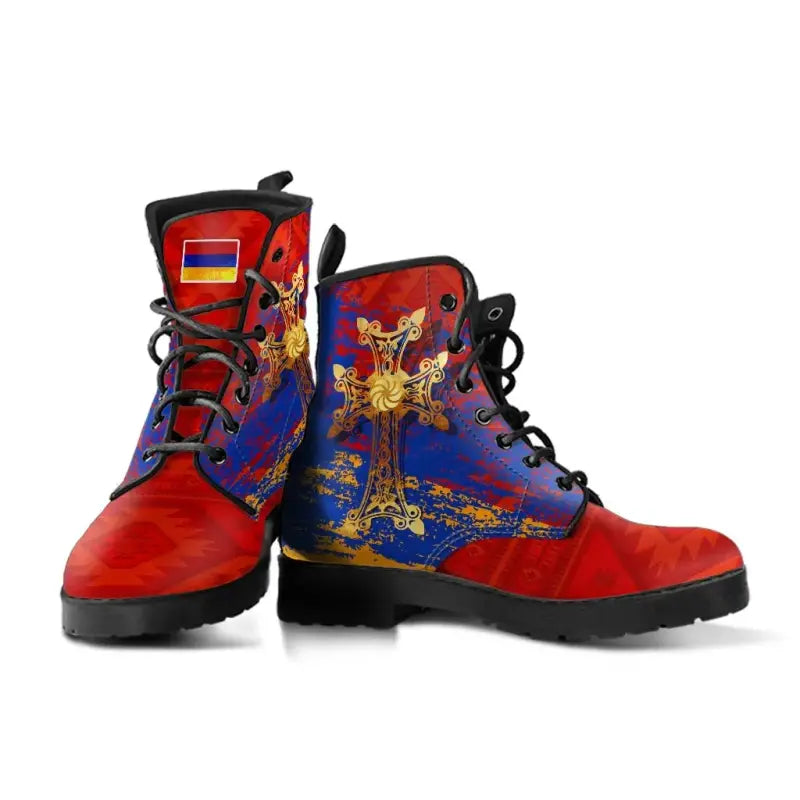 armenia-khachkar-armenian-cross-special-leather-boots