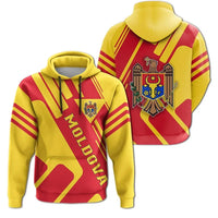 Moldova Hoodie Coat Of Arms Rockie JW5 RLT13 - Wonder Print Shop