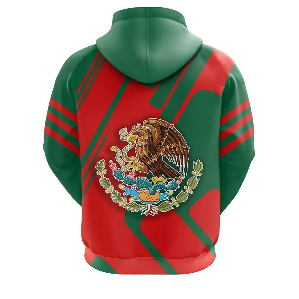 Mexico Hoodie Coat Of Arms Rockie RLT13 - Wonder Print Shop