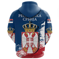 Serbia Special Hoodie Blue Version RLT7 - Wonder Print Shop
