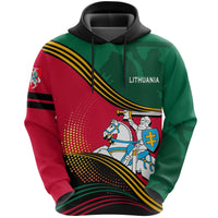 Lithuania Hoodie Fall In The Wave RLT6 - Wonder Print Shop