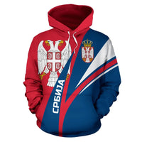 Serbia Sky Hoodie RLT7 - Wonder Print Shop