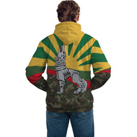 Lithuania Hoodie Iron Wolf RLT6 - Wonder Print Shop