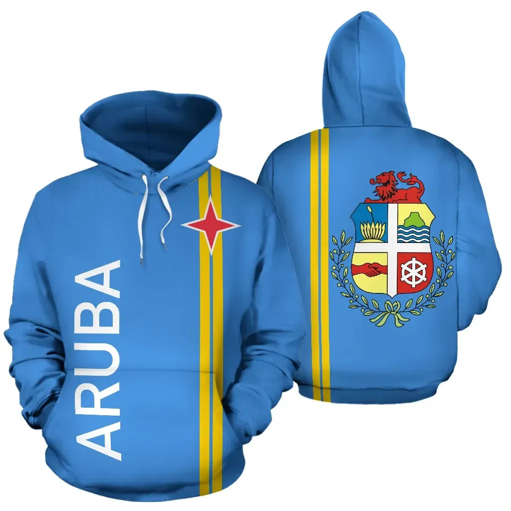 Aruba All Over Hoodie Straight Version RLT7 - Wonder Print Shop