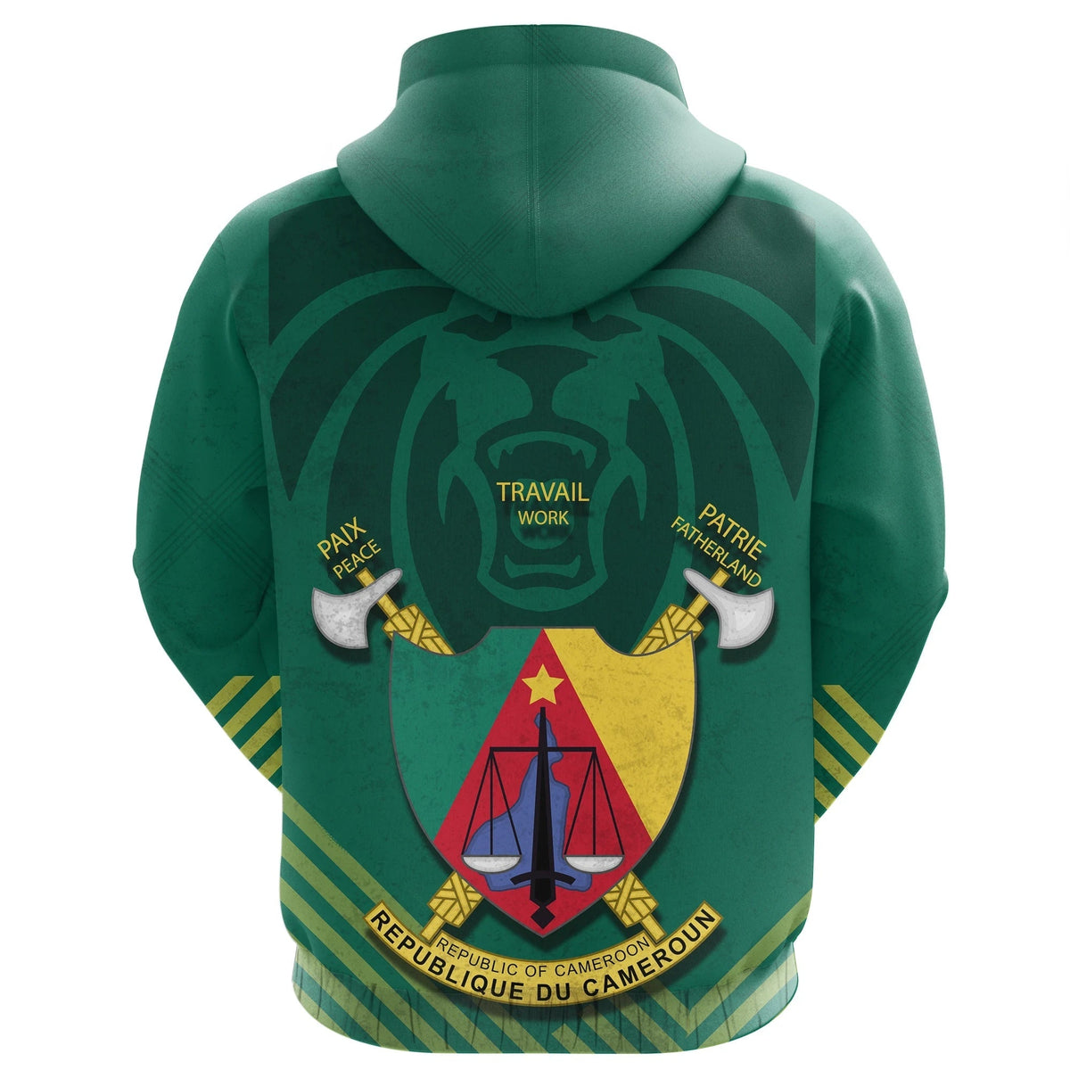 Cameroon Hoodie With Special Lion RLT7 - Wonder Print Shop