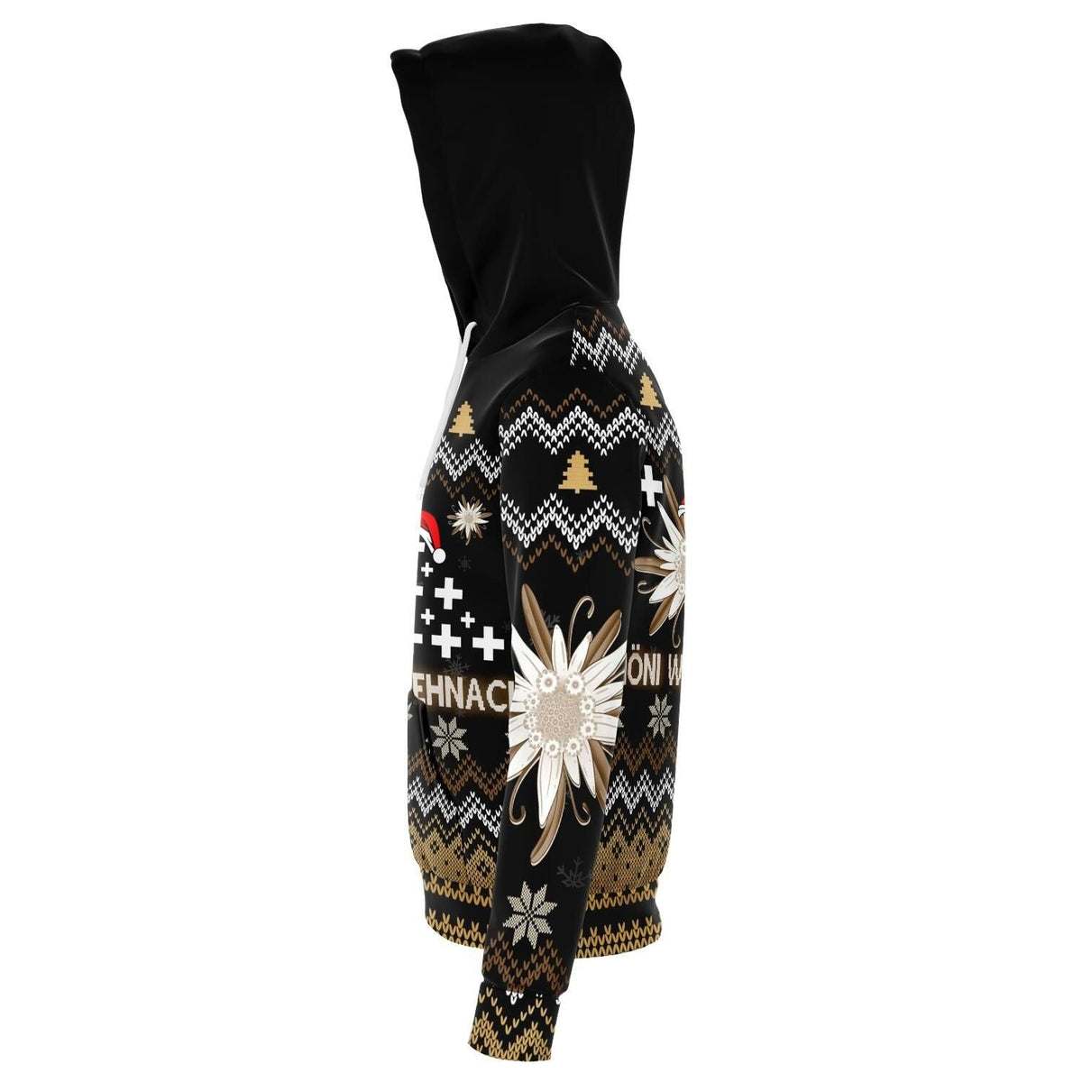 Switzerland Hoodie Christmas Edelweiss RLT13 - Wonder Print Shop