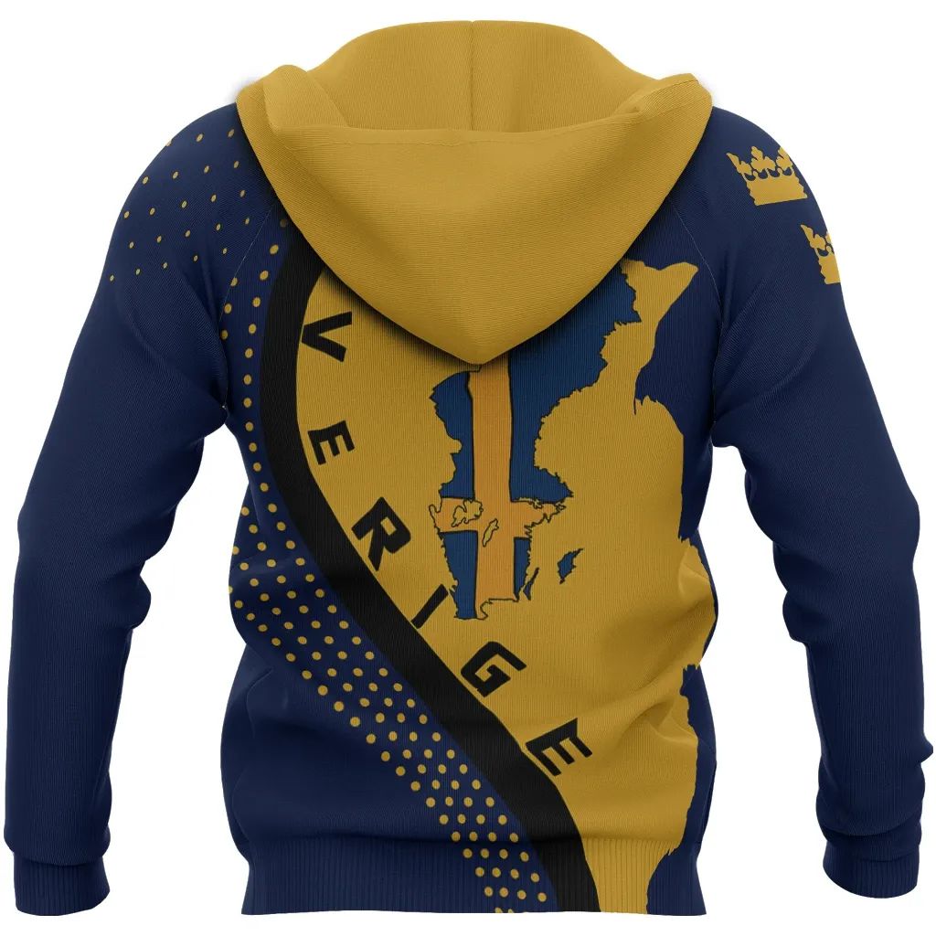 Sweden Map Hoodie Generation Iichize RLT7 - Wonder Print Shop