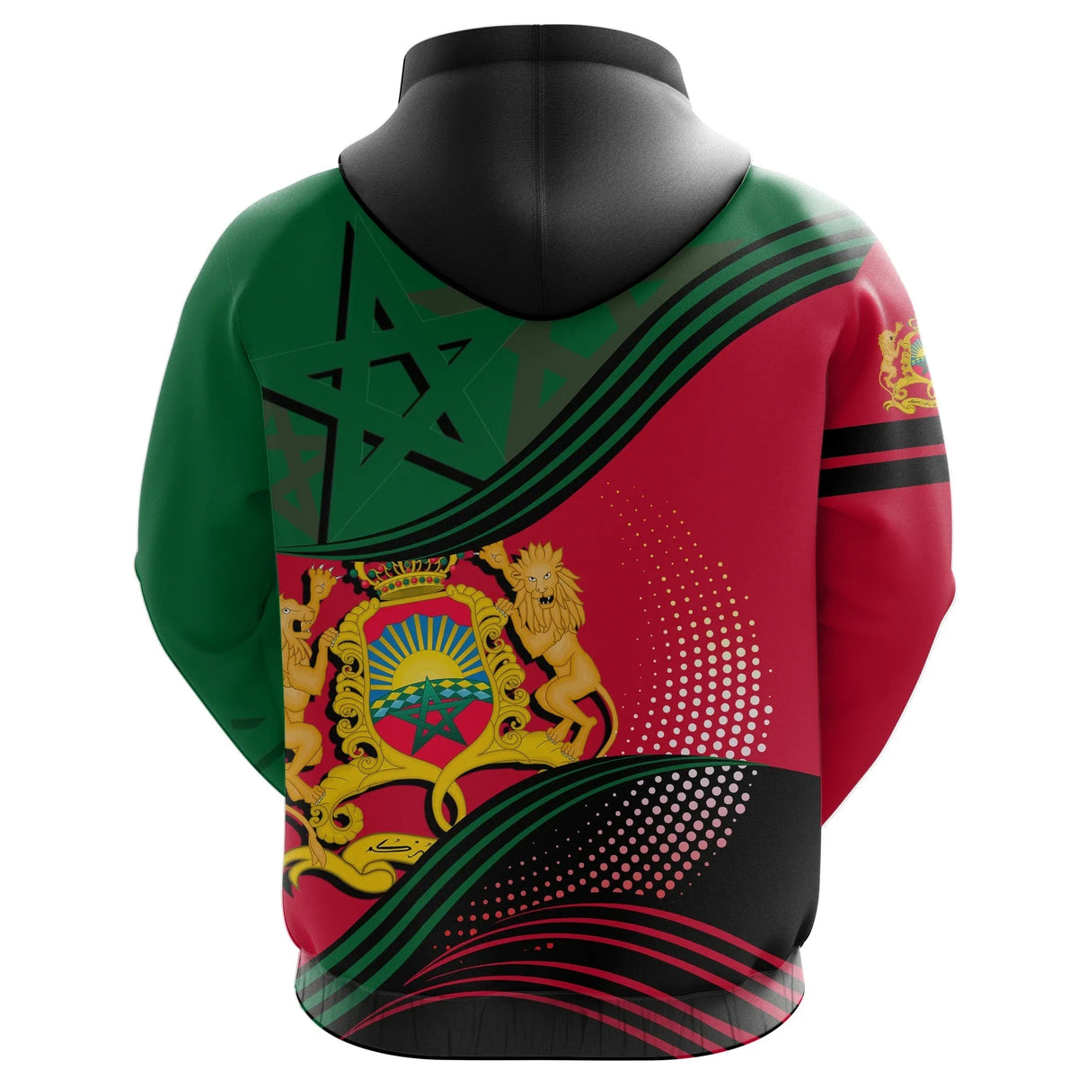 Morocco Hoodie Fall In The Wave RLT7 - Wonder Print Shop