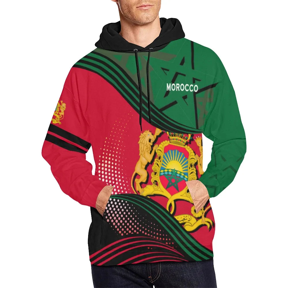 Morocco Hoodie Fall In The Wave RLT7 - Wonder Print Shop