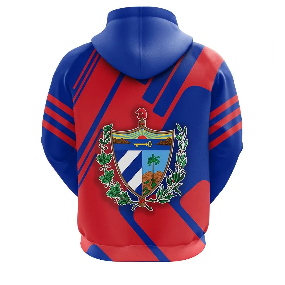 Cuba Hoodie Coat Of Arms Rockie RLT13 - Wonder Print Shop