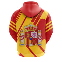 Spain Hoodie Coat Of Arms Rockie RLT12 - Wonder Print Shop