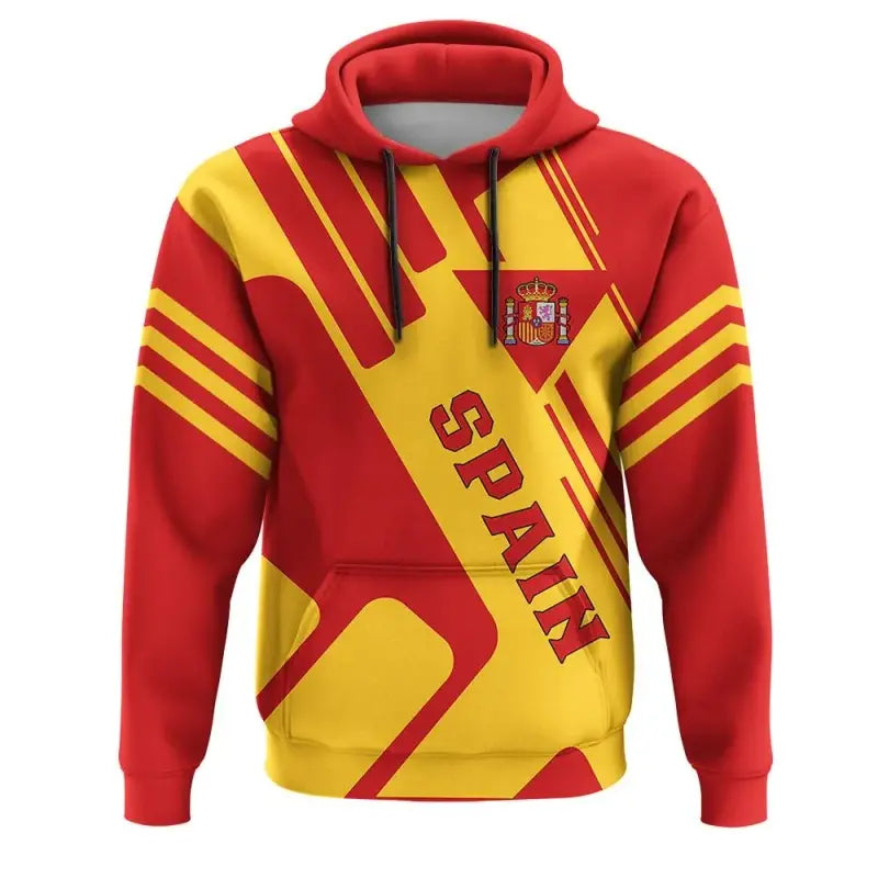 Spain Hoodie Coat Of Arms Rockie RLT12 - Wonder Print Shop