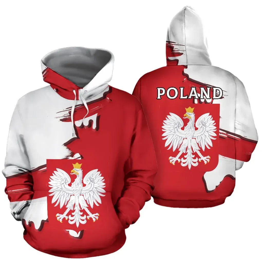poland-coat-of-arms-unique-hoodie-scratch-style