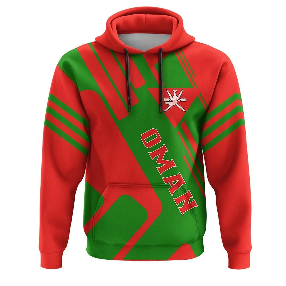 Oman Hoodie Coat Of Arms Rockie RLT13 - Wonder Print Shop