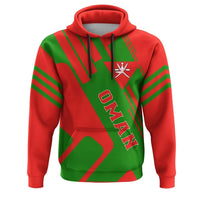 Oman Hoodie Coat Of Arms Rockie RLT13 - Wonder Print Shop
