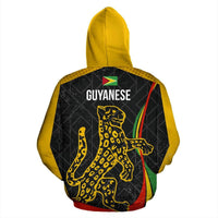 Guyana Jaguar Hoodie RLT8 - Wonder Print Shop