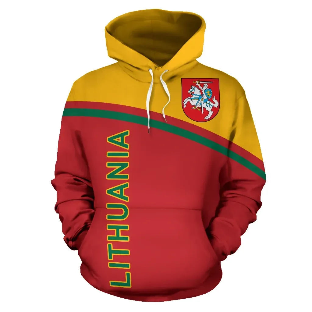 Lithuania All Over Hoodie Curve Version01 RLT6 - Wonder Print Shop