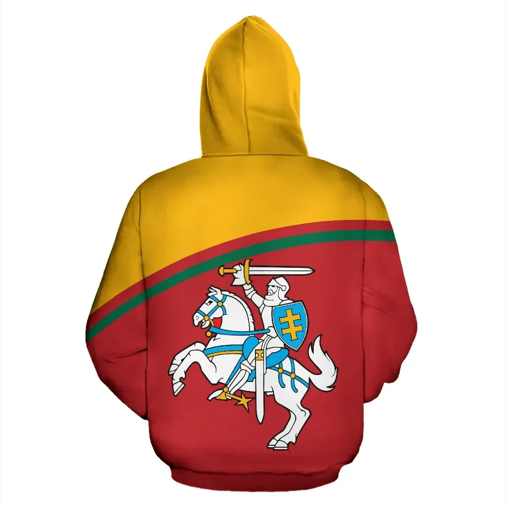 Lithuania All Over Hoodie Curve Version01 RLT6 - Wonder Print Shop