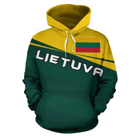 Lithuania Hoodie Coat Of Arms Vivian Style RLT6 - Wonder Print Shop