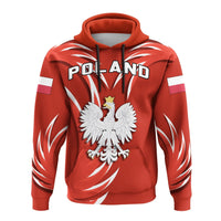 Poland Coat Of Arms Flag Hoodie Wings Style RLT7 - Wonder Print Shop
