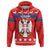 Christmas Serbia Hoodie Coat Of Arms RLT7 - Wonder Print Shop