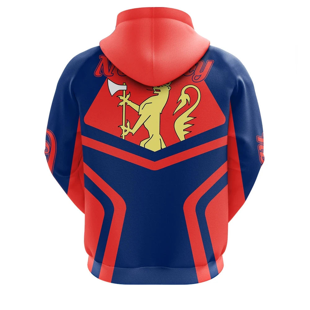 Norway Hoodie Coat Of Arms My Style RLT7 - Wonder Print Shop