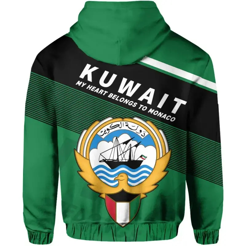 Kuwait Flag Motto Hoodie Limited Style RLT8 - Wonder Print Shop