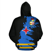 Aruba Hoodie Painting RLT7 - Wonder Print Shop
