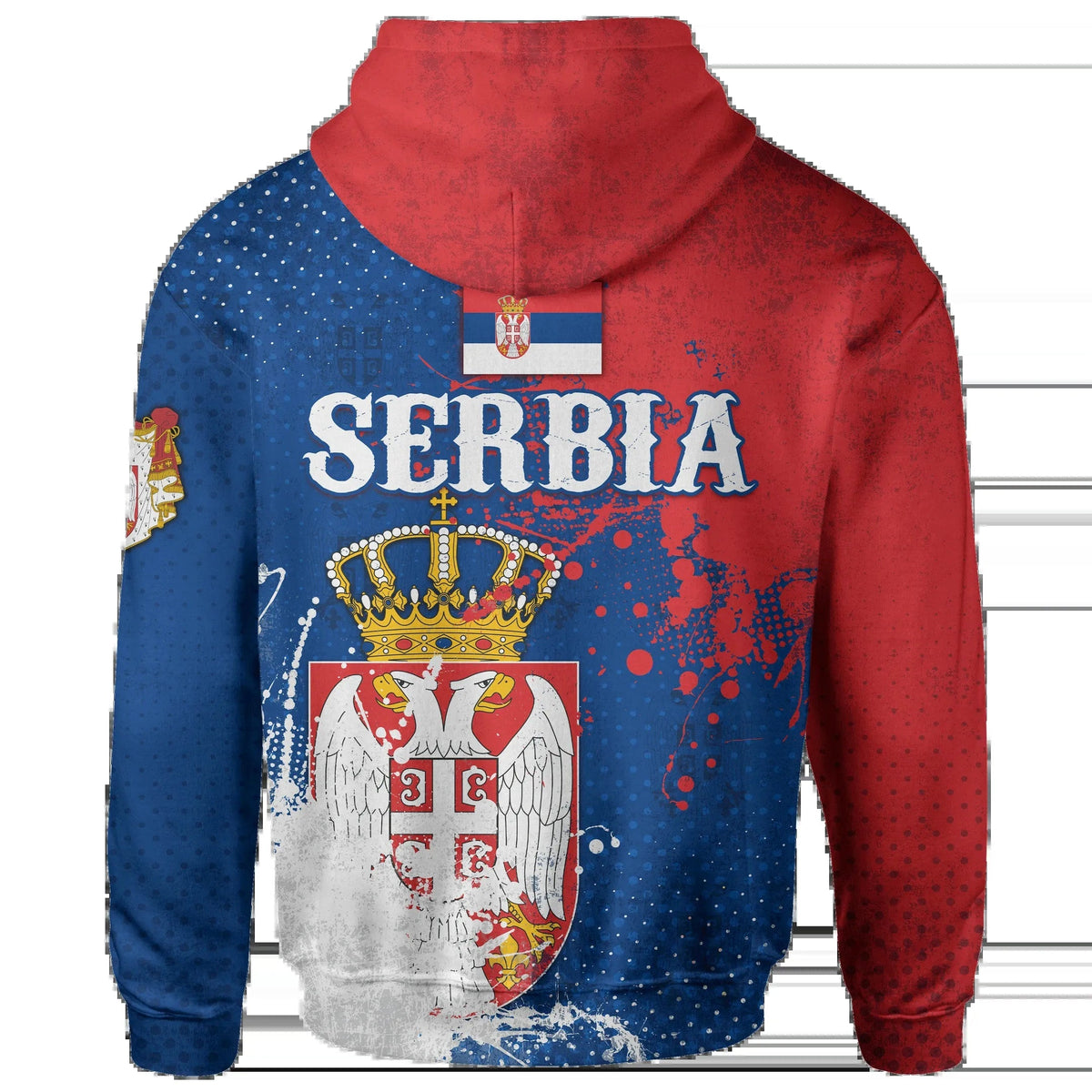 Serbia Hoodie The Great Serbia Original RLT7 - Wonder Print Shop