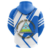 Nicaragua Hoodie Coat Of Arms Rockie RLT8 - Wonder Print Shop